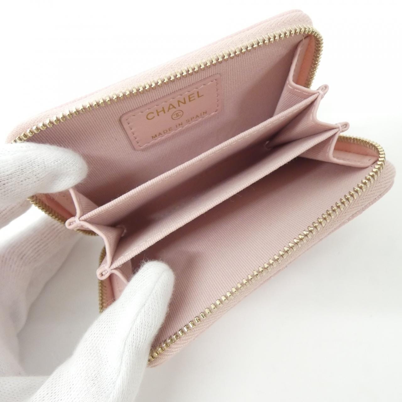 【未使用品】シャネル タイムレスクラシック ライン AP0216 コインケース