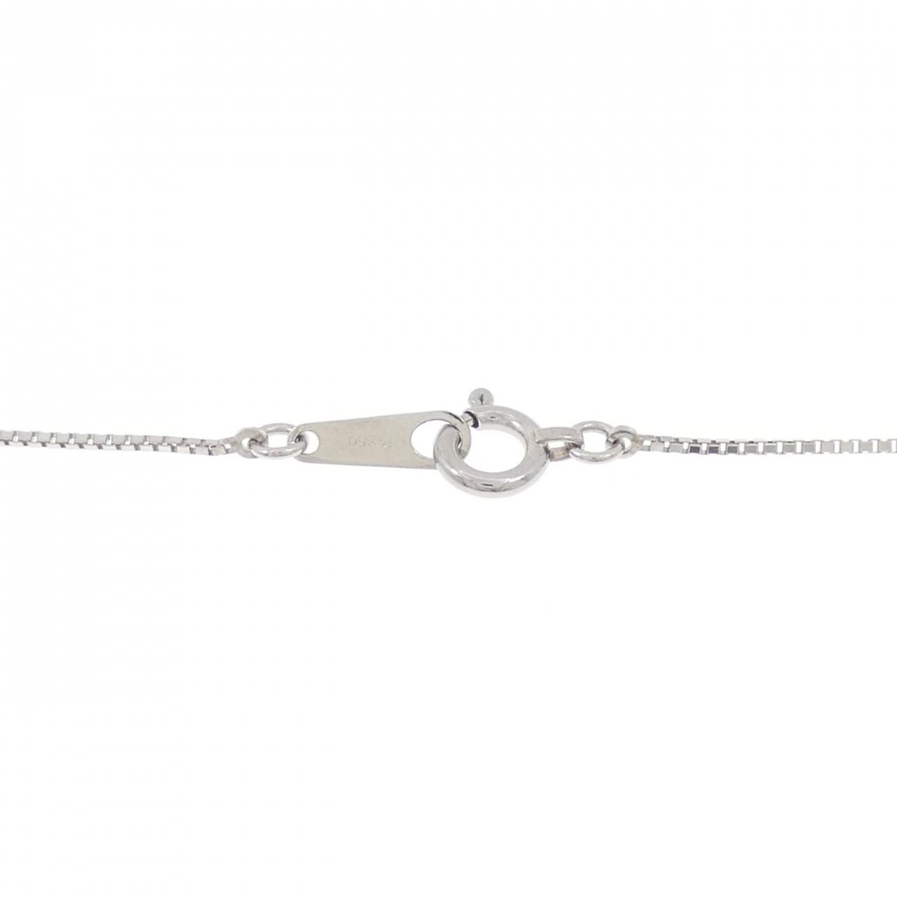 PT850 ソリティア ダイヤモンド ネックレス 0.235CT