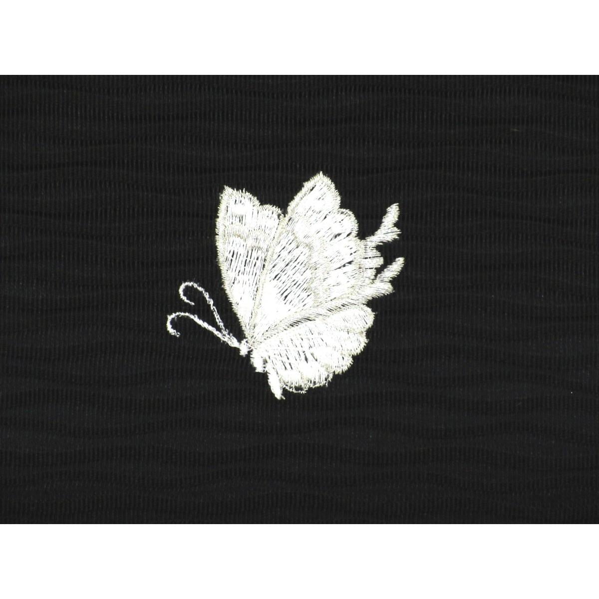 【未使用品】夏名古屋帯　絽綴織　刺繍入り
