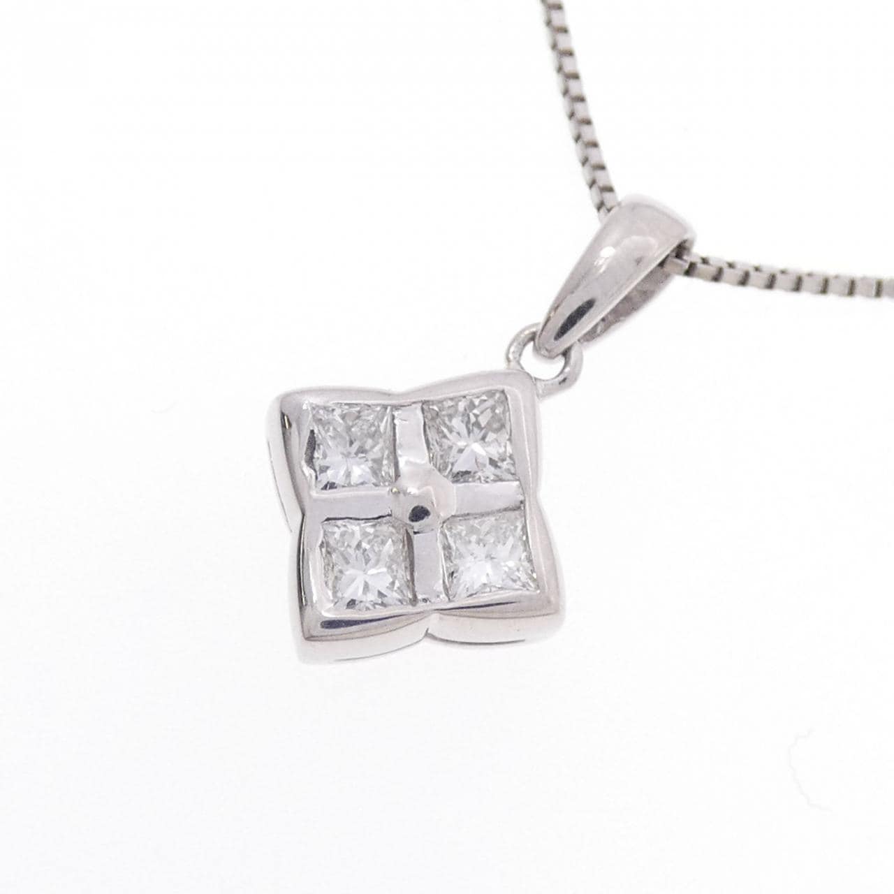 PT ダイヤモンド ネックレス 0.40CT