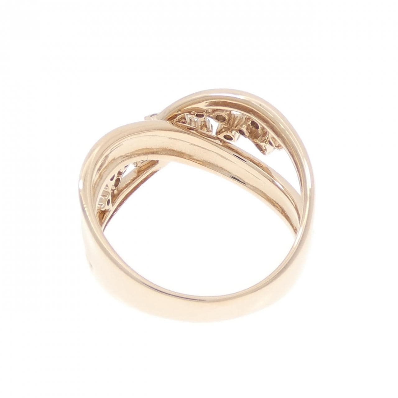 K18PG ダイヤモンド リング 0.32CT