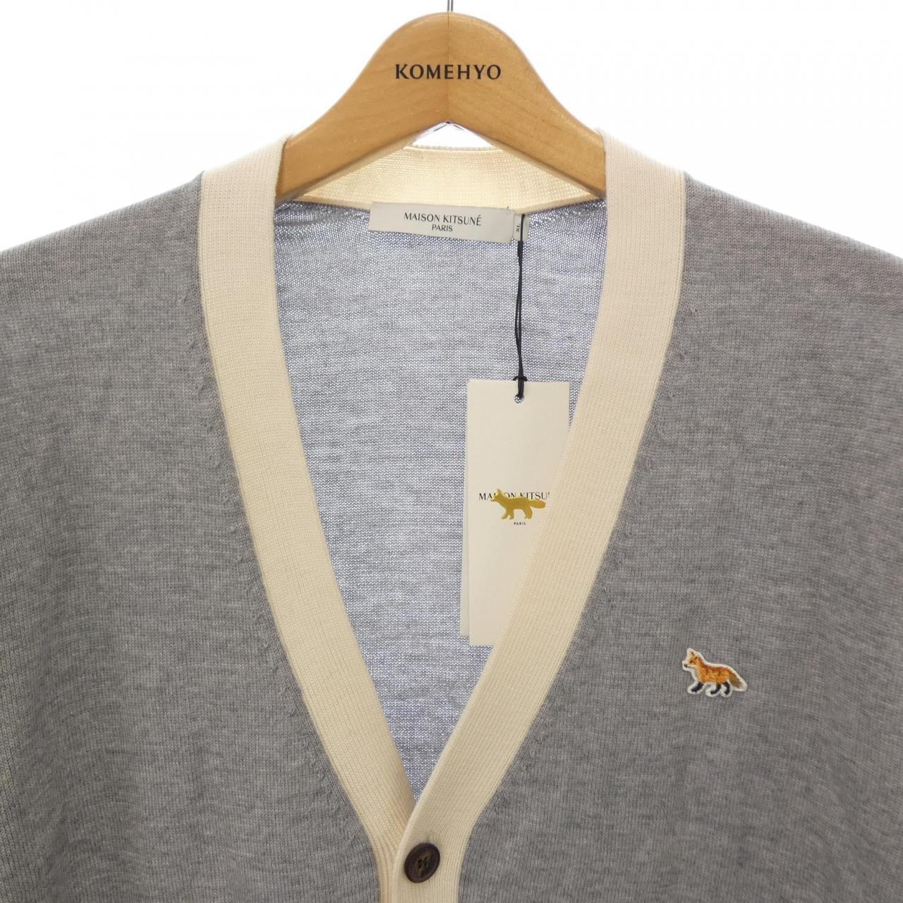 メゾンキツネ MAISON KITSUNE HU00542KT1036 カーディガン