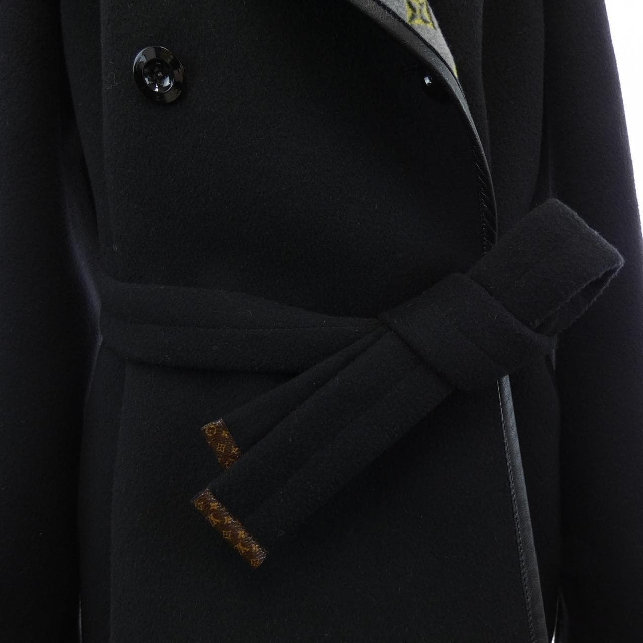 ルイヴィトン LOUIS VUITTON 3Dモノグラムダブルブレステッドラップコート FPCO10AIG コート