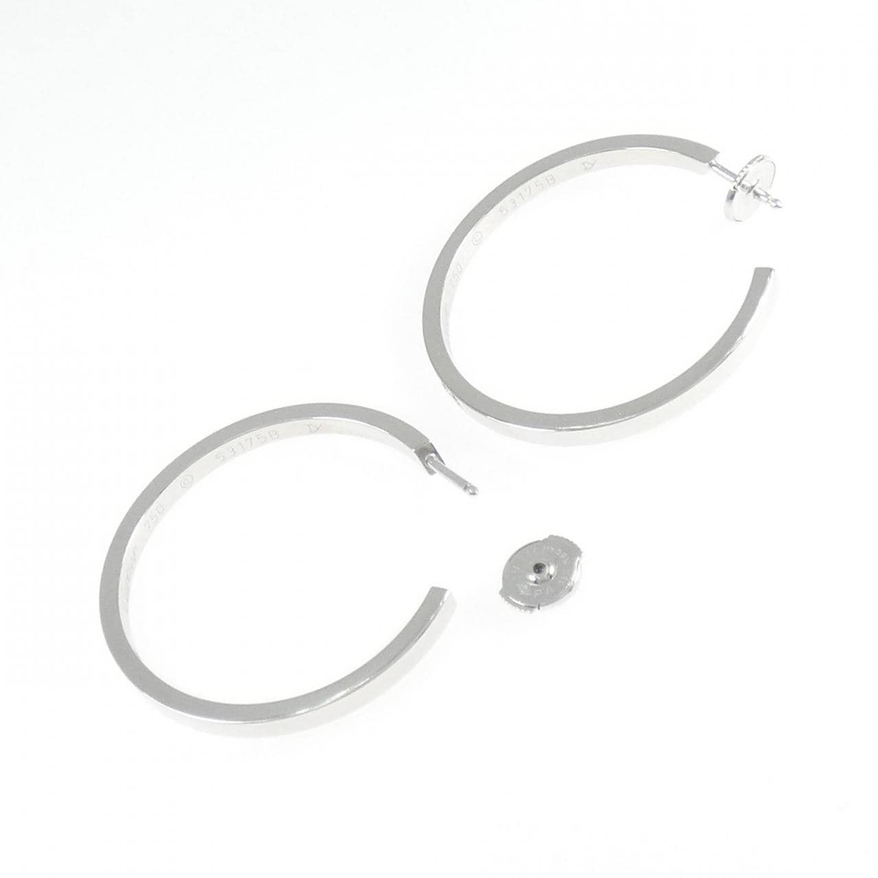 カルティエ ダイヤモンド ピアス