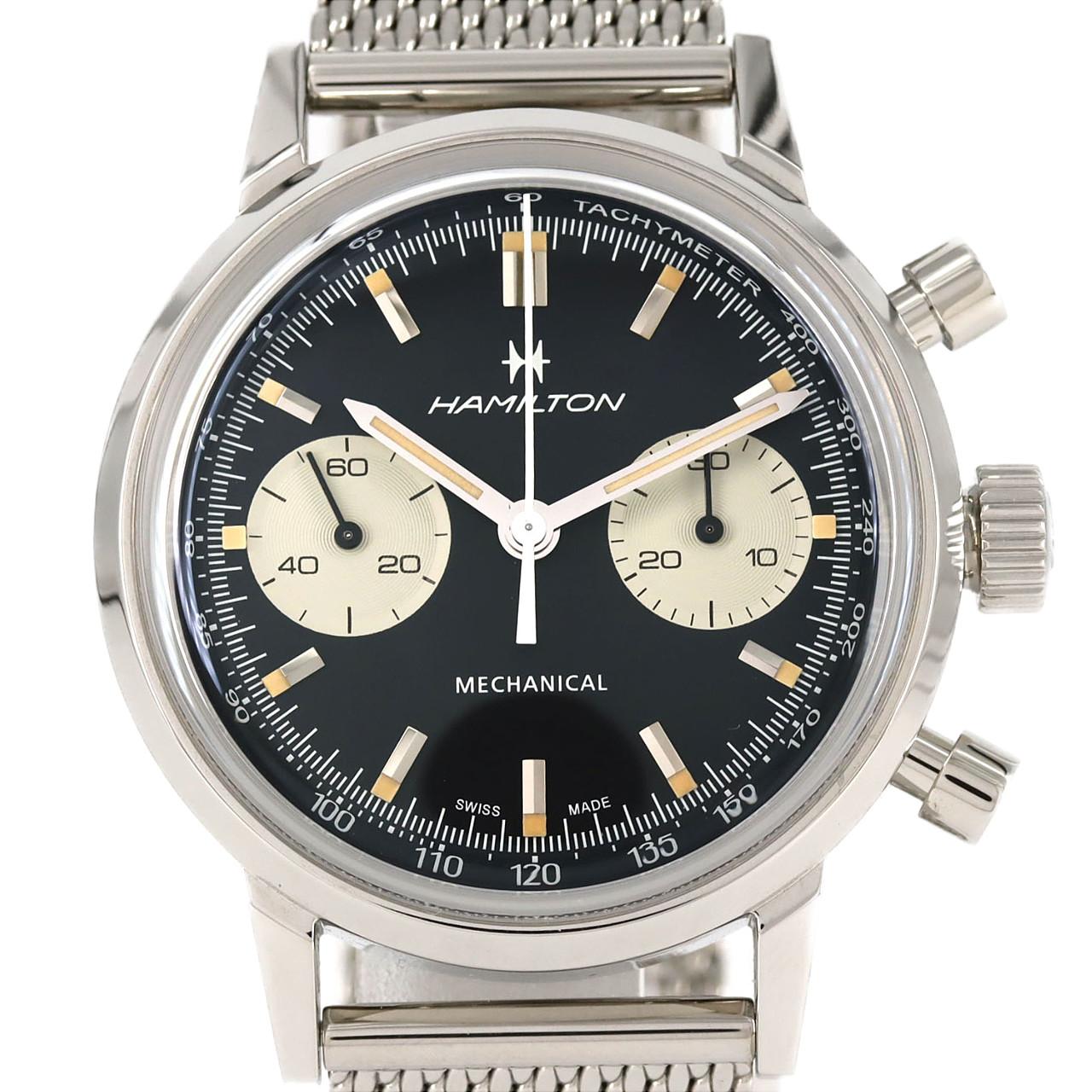 ハミルトン イントラマティッククロノグラフH H384290/H38429130 SS 手巻