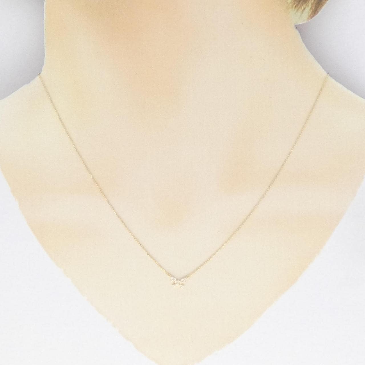 アーカー バタフライ ネックレス 0.06CT