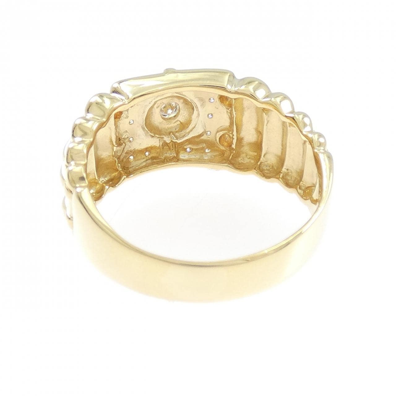 K18YG ダイヤモンド リング 0.17CT