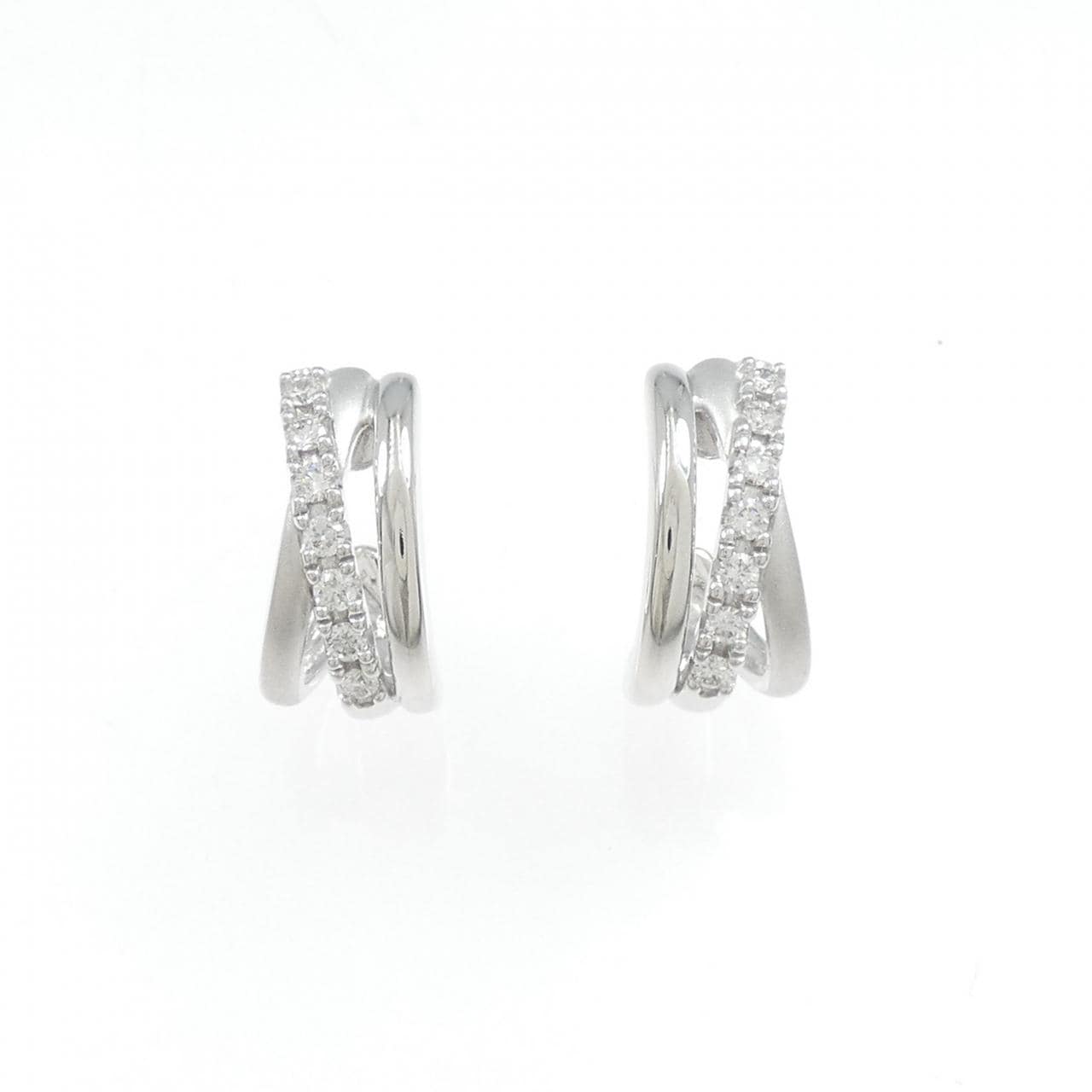 タサキ ダイヤモンド ピアス 0.24CT