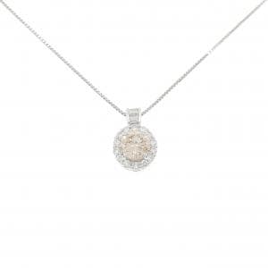 PT900/PT850 ダイヤモンド ネックレス 1.131CT