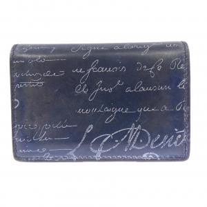 ベルルッティ Berluti インブイアスクリットレザーカードホルダー CARD CASE
