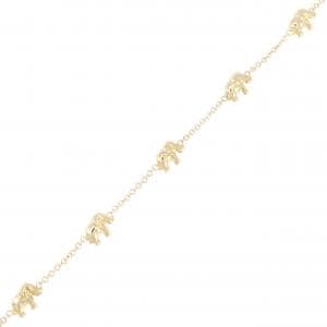 750YG エレファント ブレスレット