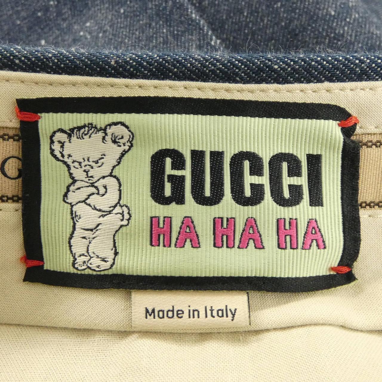 グッチ GUCCI HAHAHA 712865 ZALP0 ジーンズ