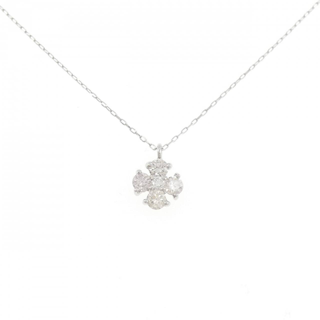 PT900/PT850 ダイヤモンド ネックレス 0.35CT