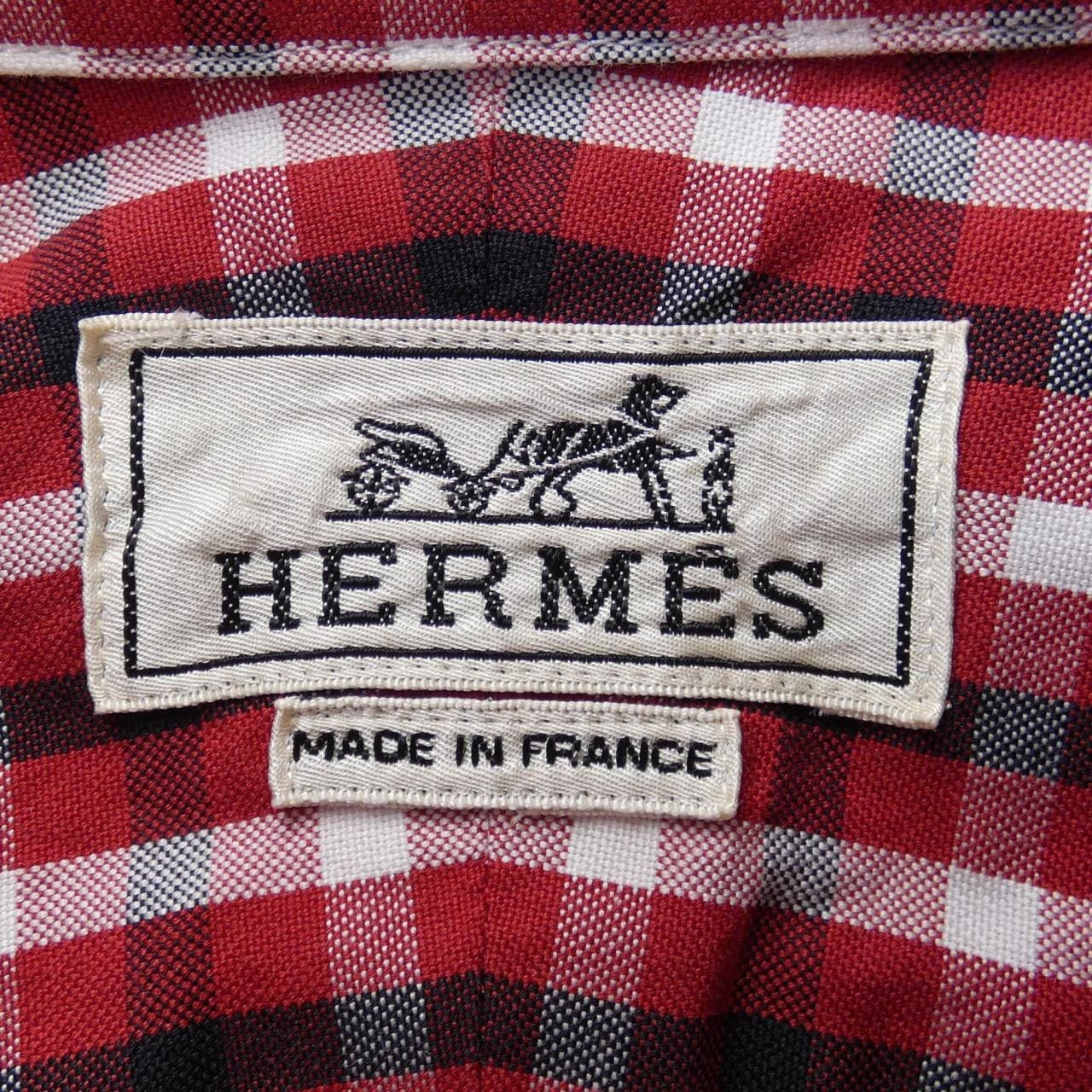 【ヴィンテージ】エルメス HERMES シャツ