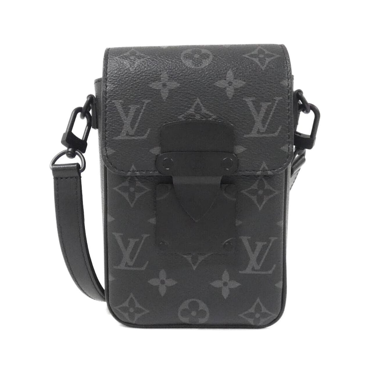 ルイヴィトン モノグラム エクリプス Sロック ヴェルティカル ウエアラブル ウォレット M82252 ショルダーバッグ