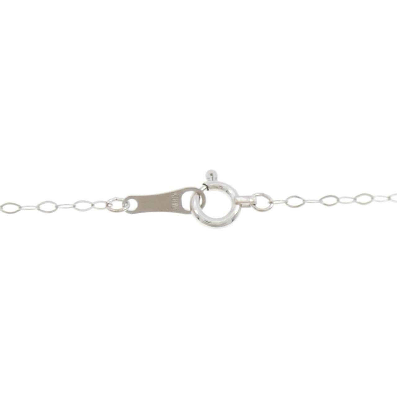 K18WG ダイヤモンド ネックレス 0.03CT