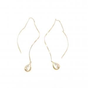 K18YG ダイヤモンド ピアス 0.10CT