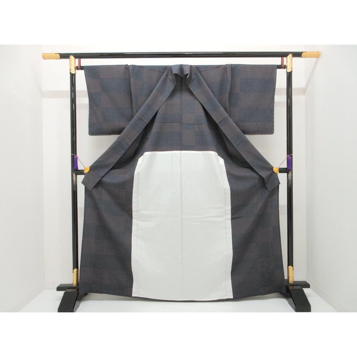 【未使用品】単衣　紬織