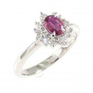 PT900 ルビー リング 0.27CT