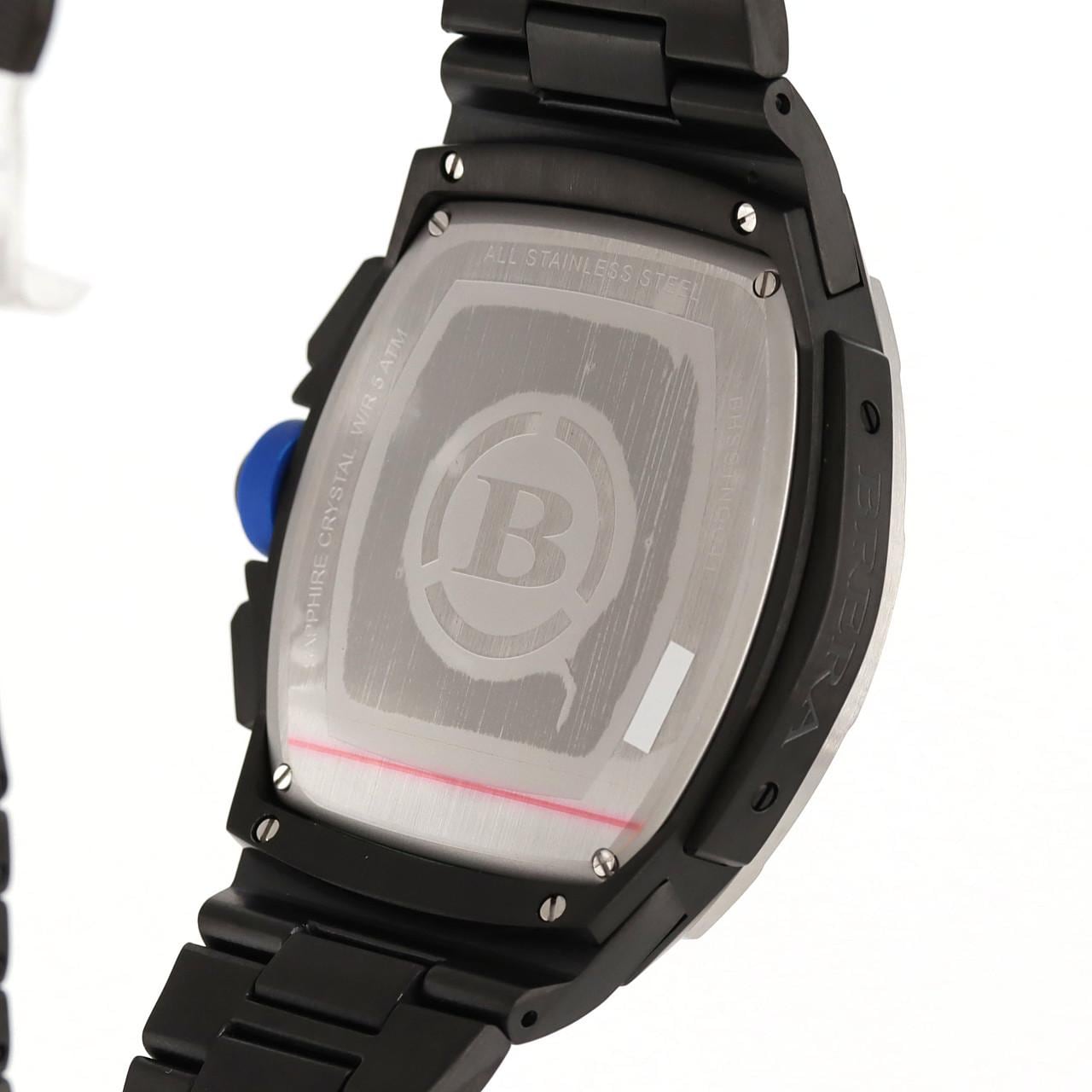 【新品】ブレラミラノ スーパースポルティーボクロノグラフ BMSSTNQC4103B-BRC SS クォーツ
