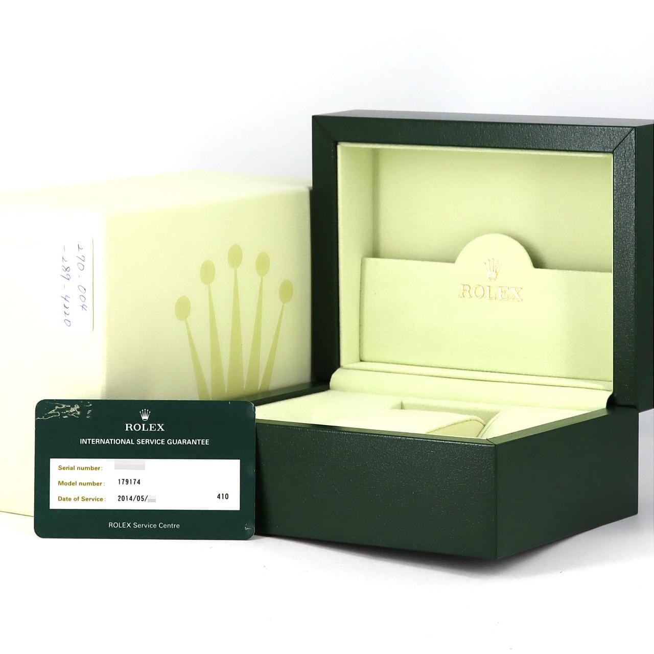 ロレックス デイトジャスト 179174NRD SSxWG 自動巻 D番