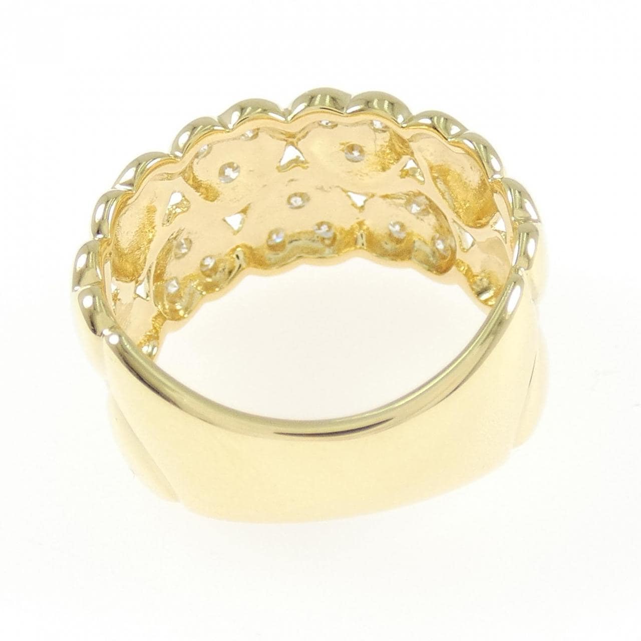 K18YG 心形钻石戒指 0.31CT