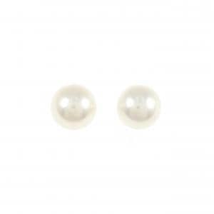 K18YG アコヤパール ピアス 7.6mm