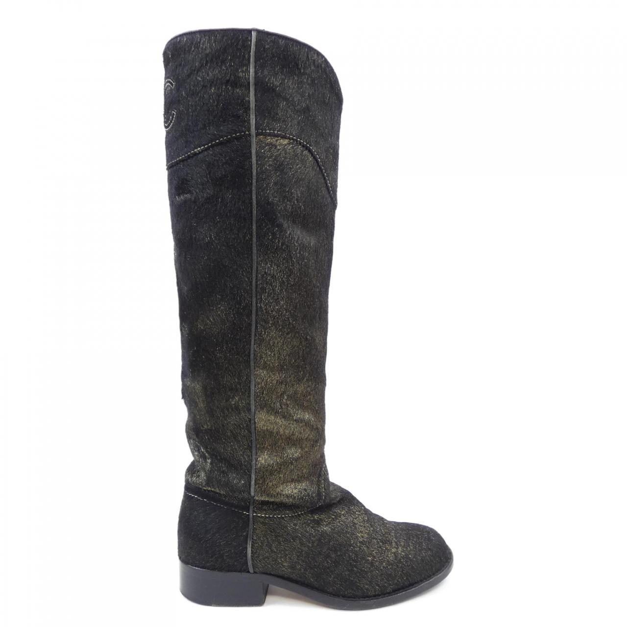 シャネル CHANEL G26069 ロングブーツ