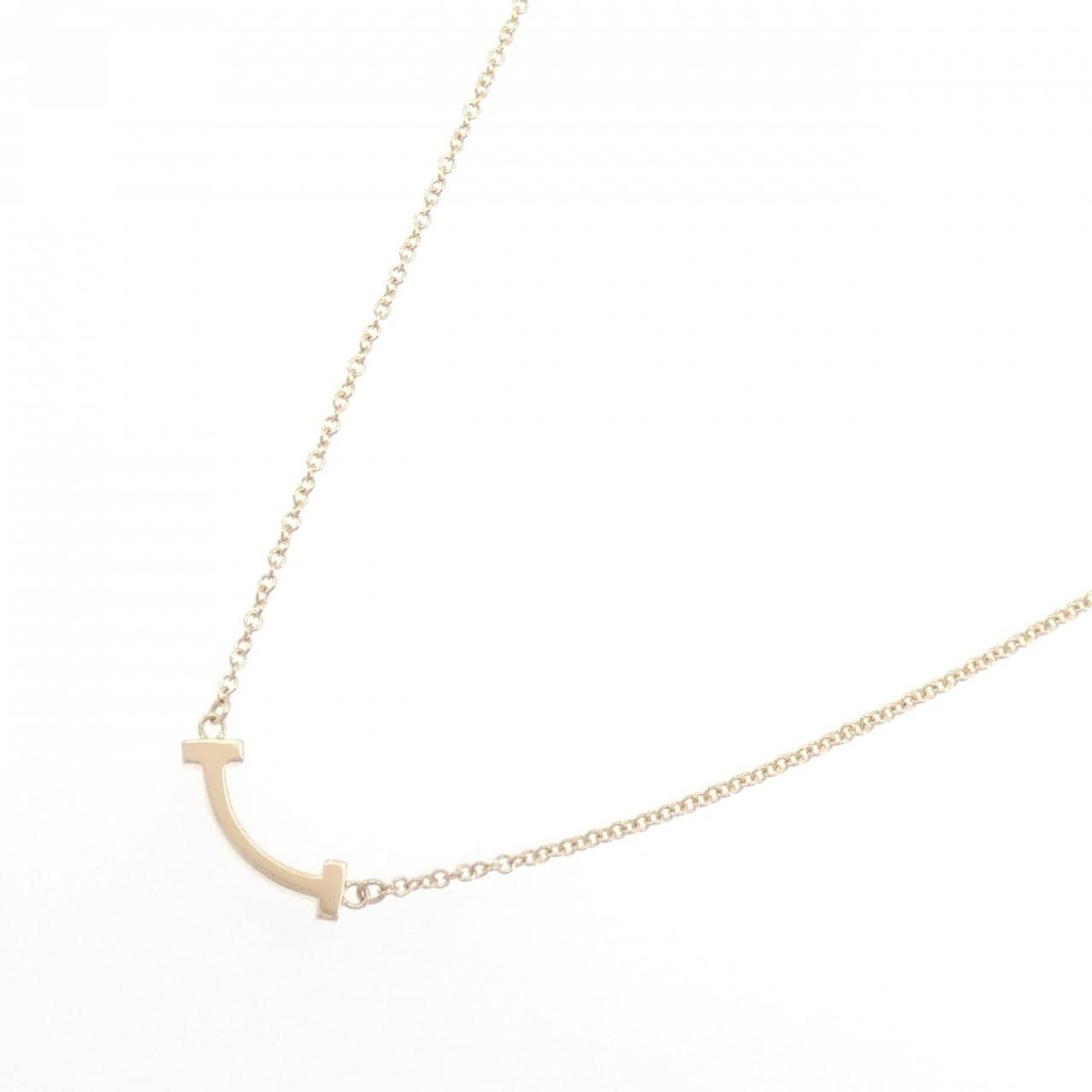 ティファニー Tスマイル ミニ ネックレス