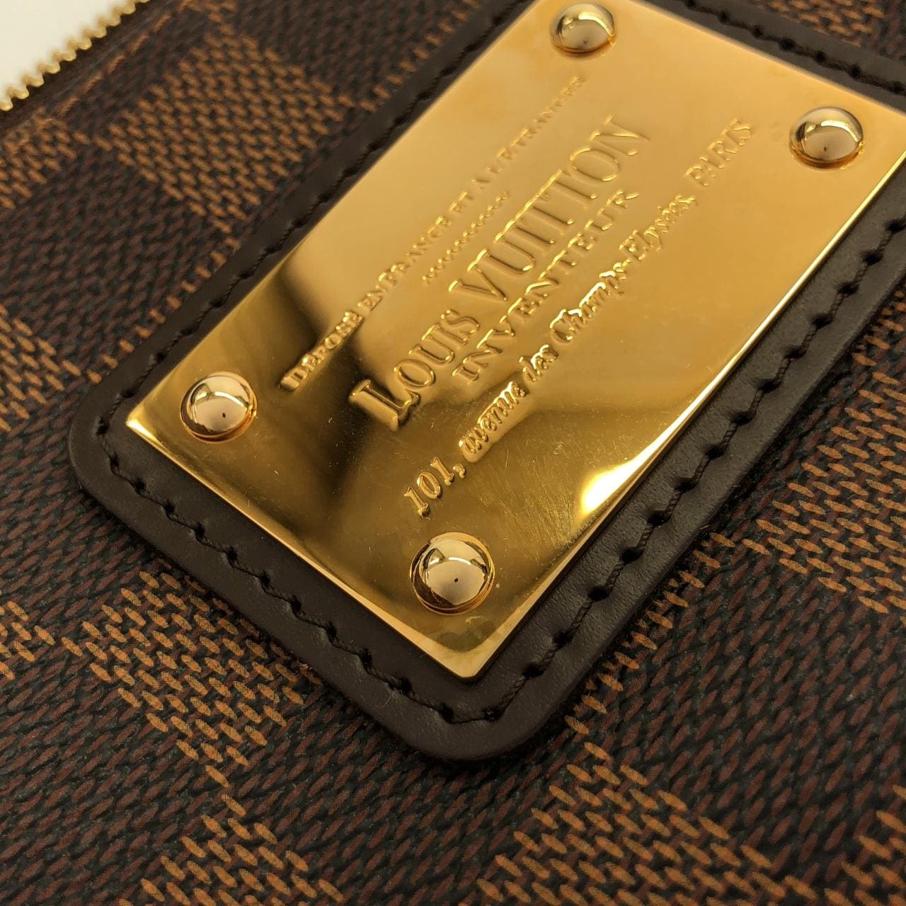 ルイヴィトン ダミエ エヴァ N55213 ショルダーバッグ