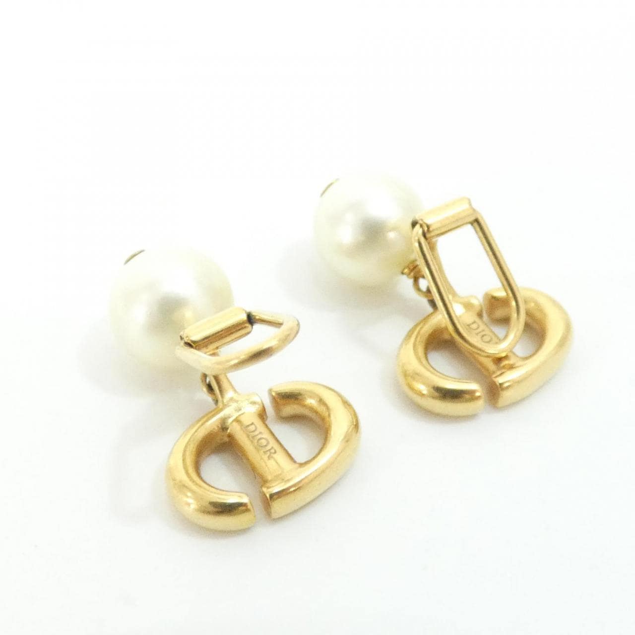 クリスチャンディオール CD ネイビー E1876CDNRS イヤリング