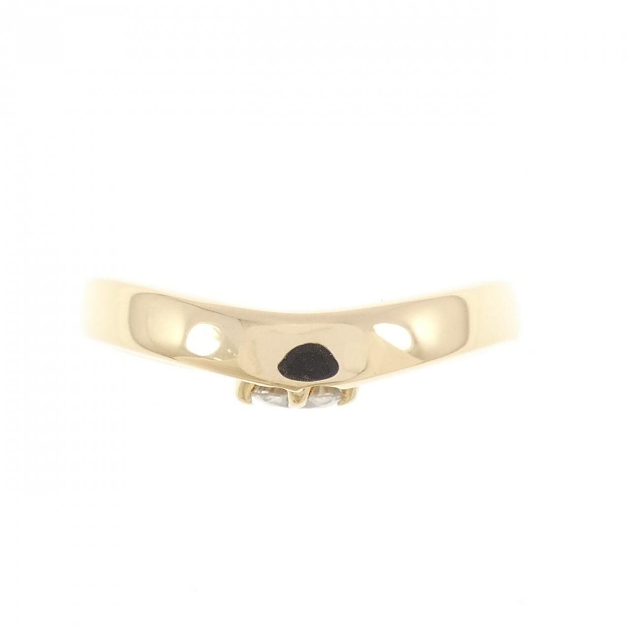 K18YG ダイヤモンド リング 0.31CT