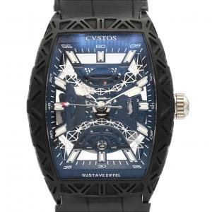 【ノーメンテナンス還元価格】クストス チャレンジギュスターヴエッフェル PVD LIMITED CVT-EIFFEL-CPTT BST SS 自動巻
