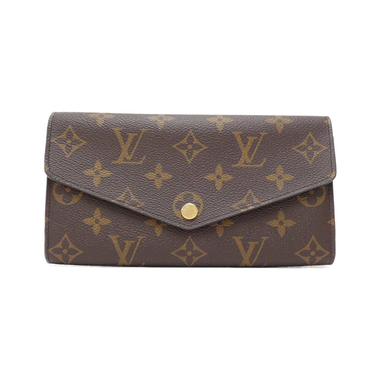 Louis Vuitton Portefeuil Sarah Women's And Men's Long Wallet