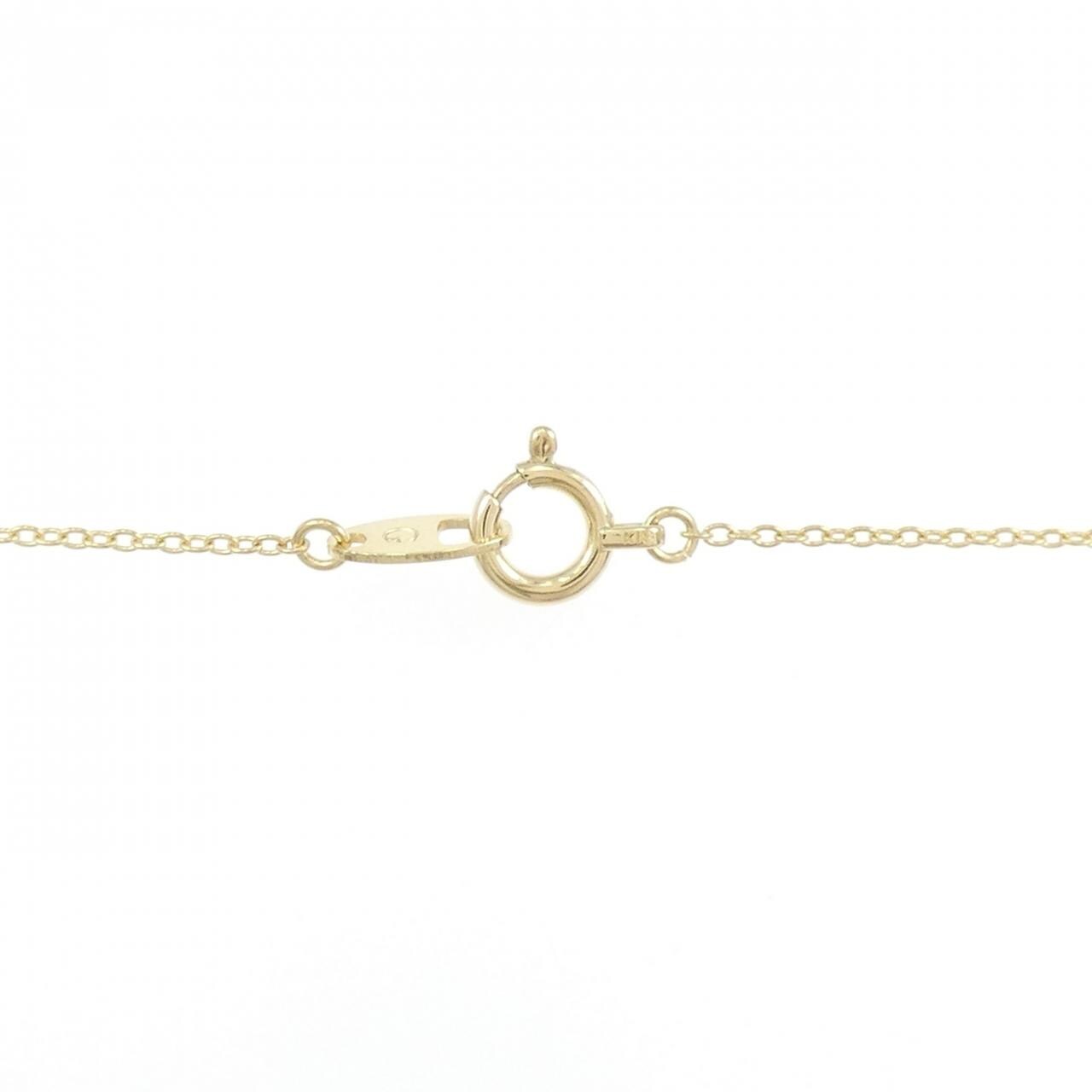 K18YG スター ダイヤモンド ネックレス 0.01CT