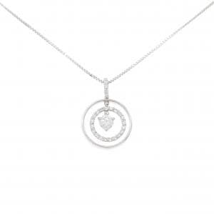 K18WG ダイヤモンド ネックレス 0.30CT