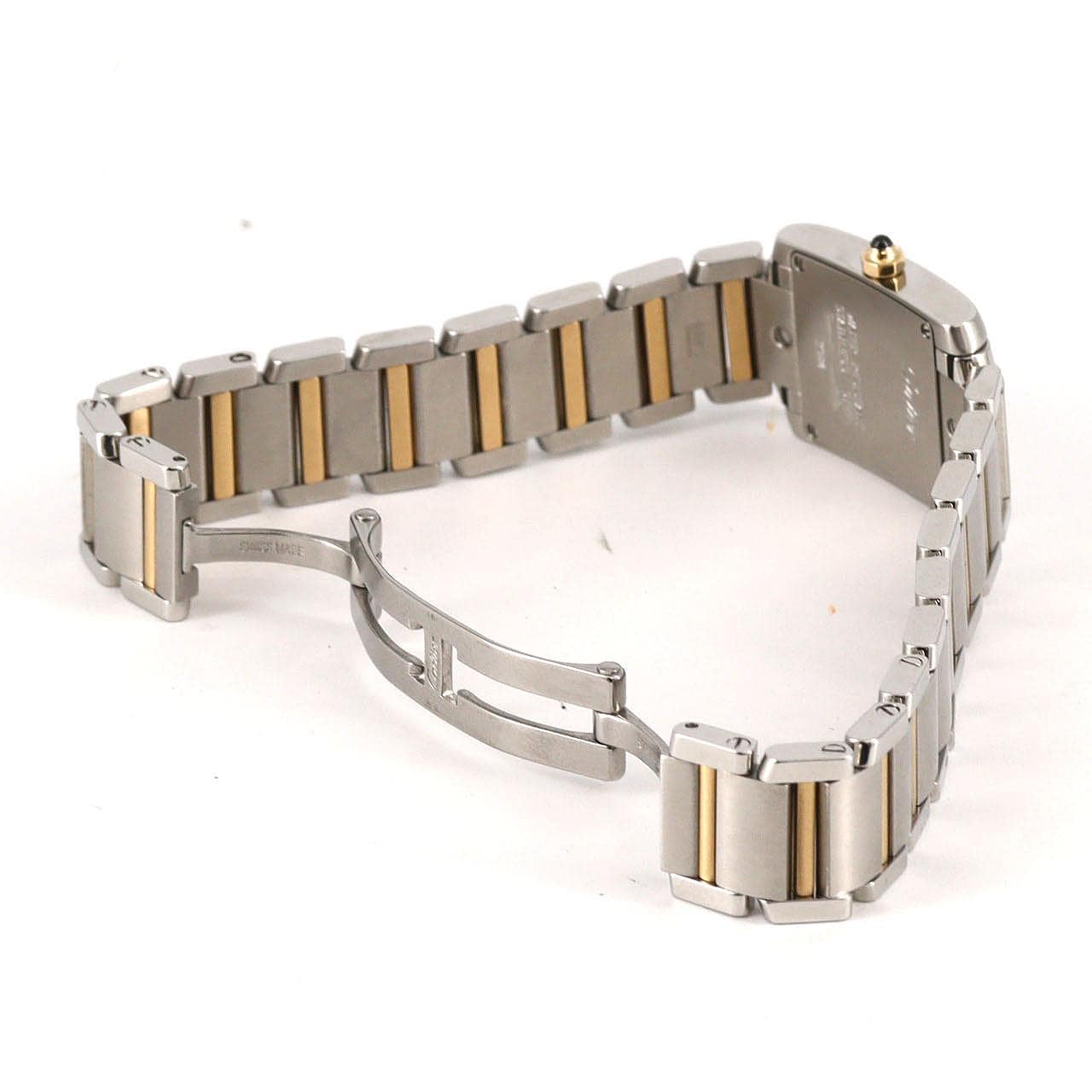 カルティエ タンクフランセーズSM コンビ W51007Q4 SSxYG クォーツ