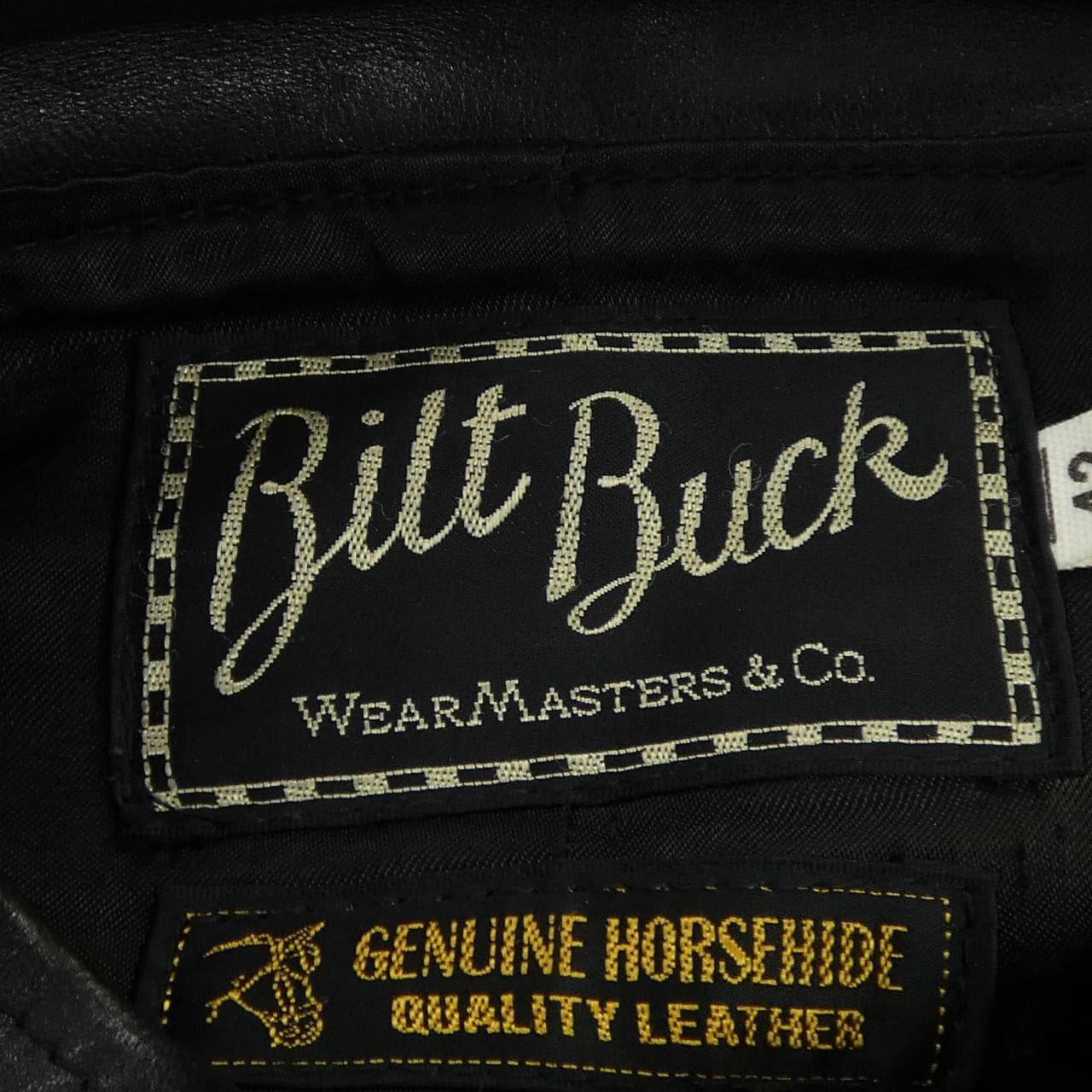 BILTBUCK レザーライダースジャケット