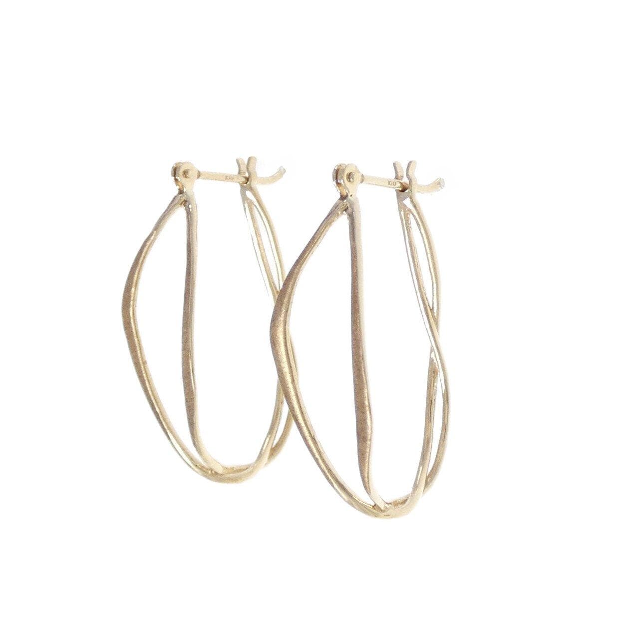 アガット K10YG ピアス