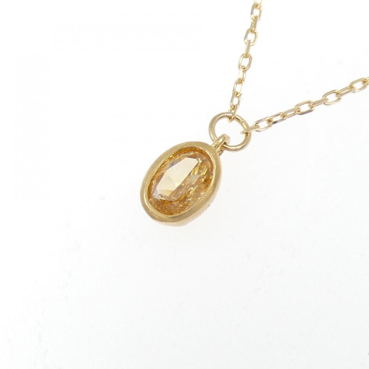 K18YG ダイヤモンド ネックレス 0.24CT