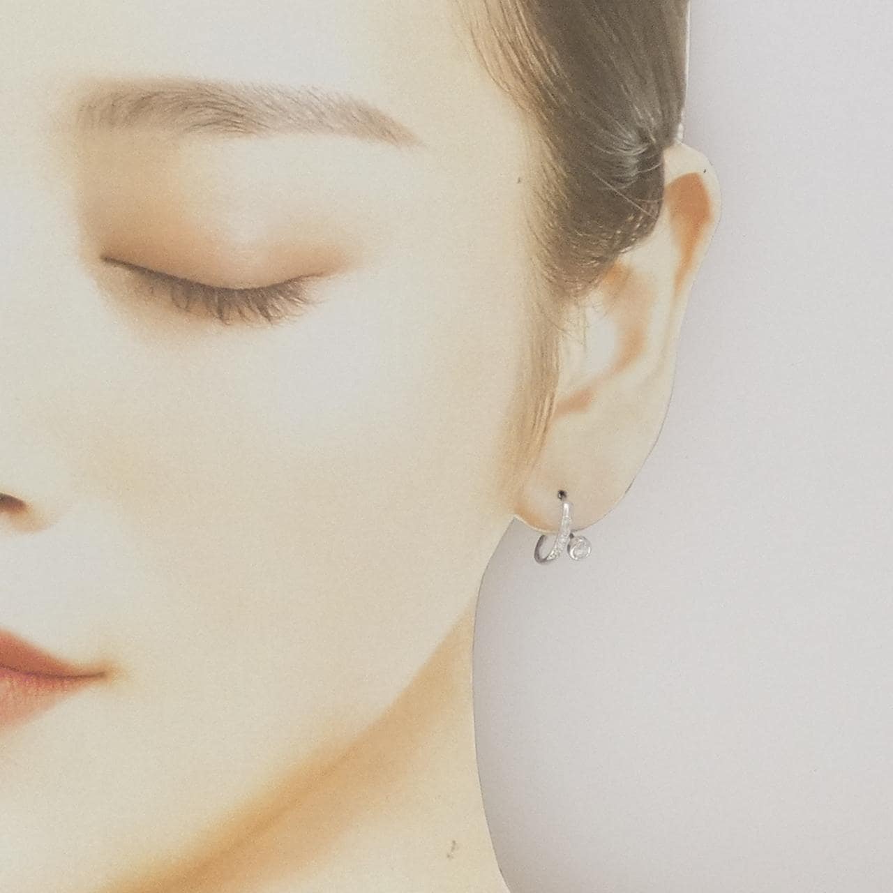 PT ダイヤモンド ピアス 0.24CT