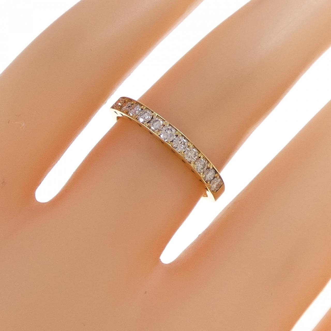 K18YG ダイヤモンド リング 0.30CT