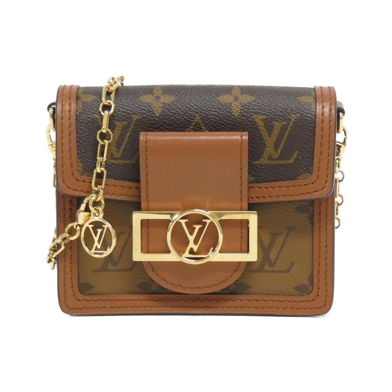 LOUIS VUITTON Monogram Reverse Pico Dauphine M82749 Shoulder Bag