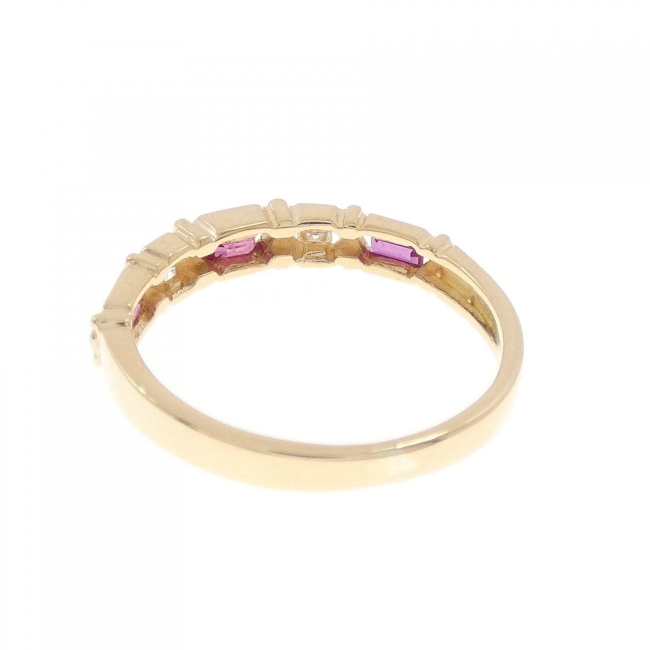 K18YG红宝石戒指0.25CT