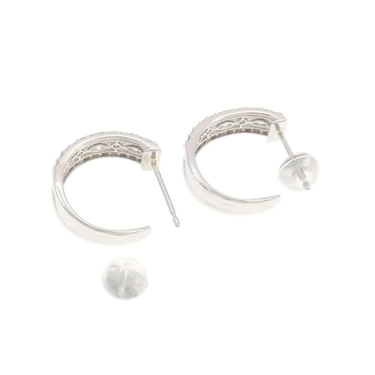【新品】PT900 ダイヤモンド ピアス 0.50CT