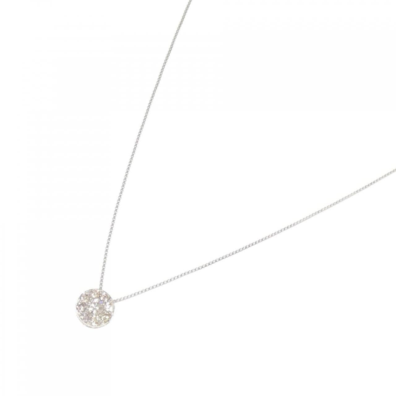 PT950/PT850 ダイヤモンド ネックレス 0.30CT