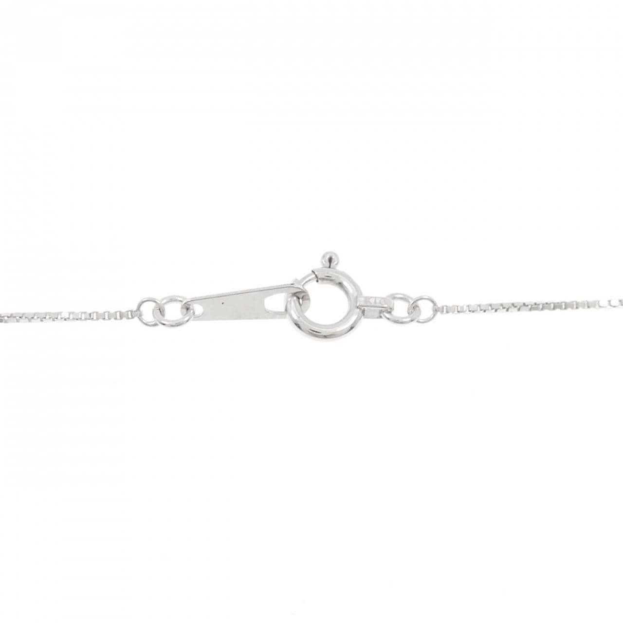 K10WG ダイヤモンド ネックレス 0.06CT