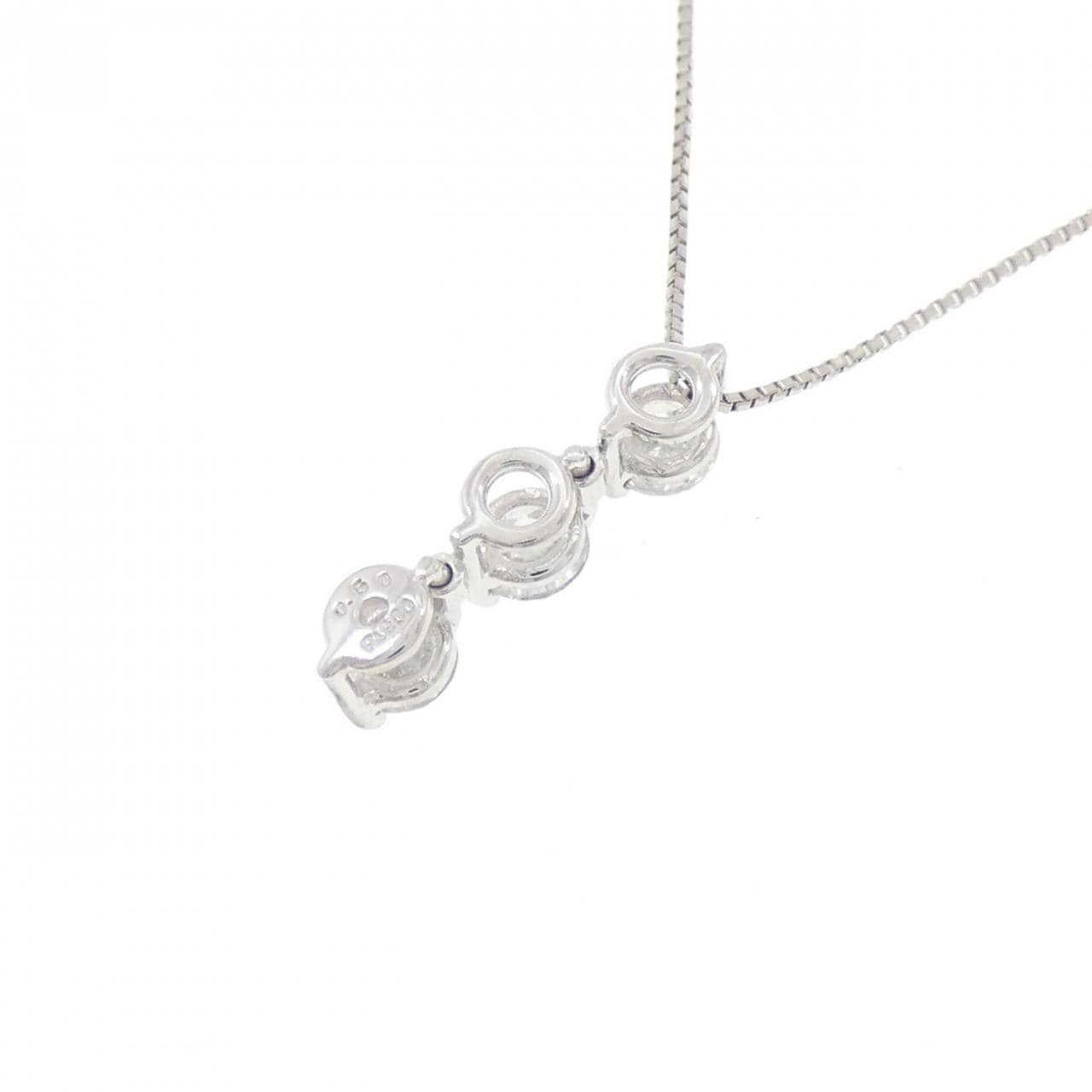 PT900/PT850 ダイヤモンド ネックレス 0.50CT