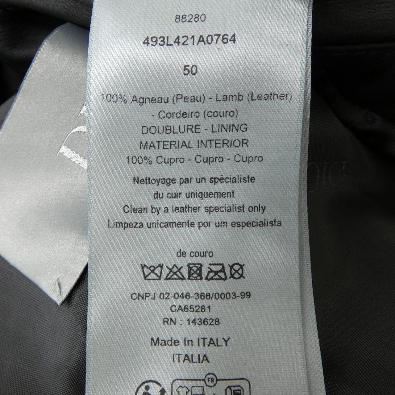 ディオール DIOR 493L421A0764 レザージャケット