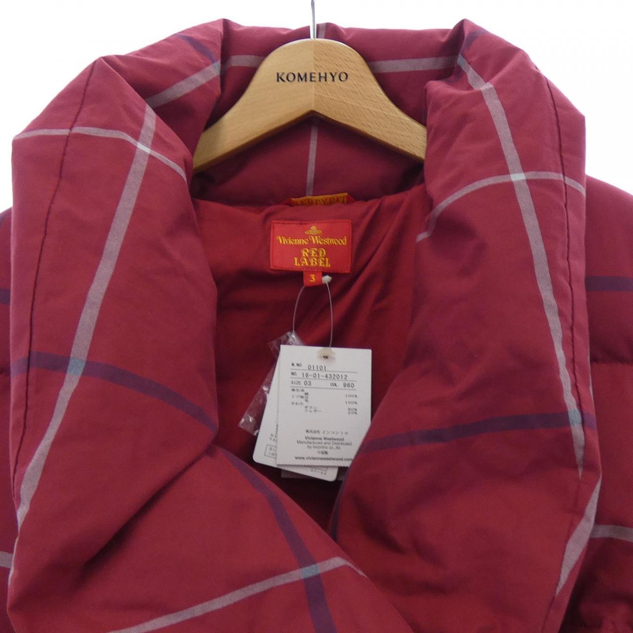 ヴィヴィアンウエストウッドレッド Vivienne Westwood RED LABEL 01101M ダウンジャケット
